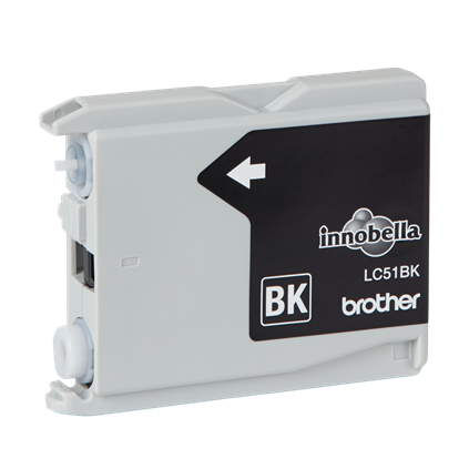 Tinta Brother Lc51bk Negro Mfc240c Dcp130c