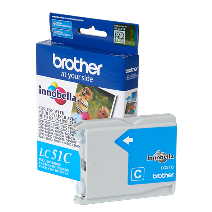 Tinta Brother Lc51c Cyan Mfc240c Dcp130c