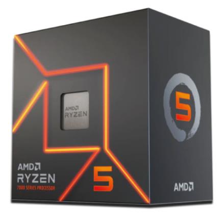 Procesador AMD Ryzen 5 7600 5.1GHz 32MB 65w S AM5 6 Núcleos Incluye Gráficos y Disipador