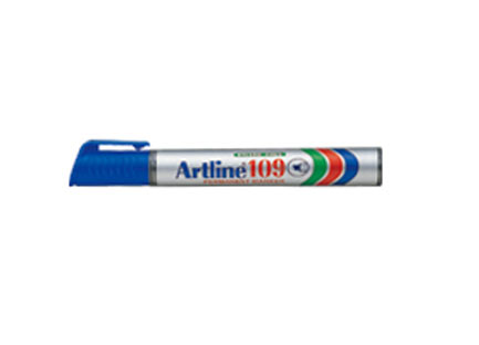 Marcador Artline Permanente Plastico Azul