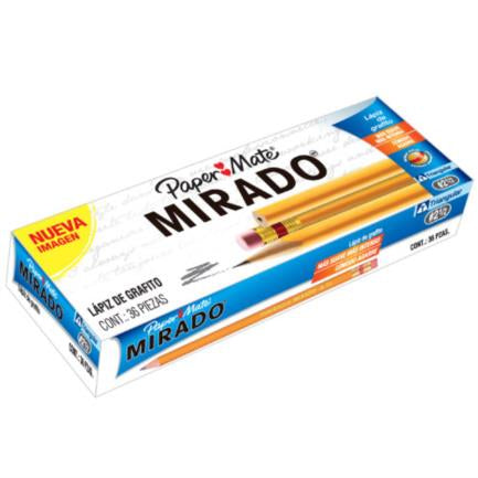 Lapiz mirado triangular 2 1/2 c/36