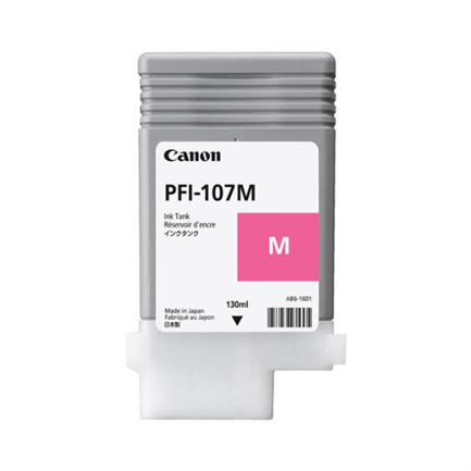 Tanque tinta canon magenta pfi-107M 130ML