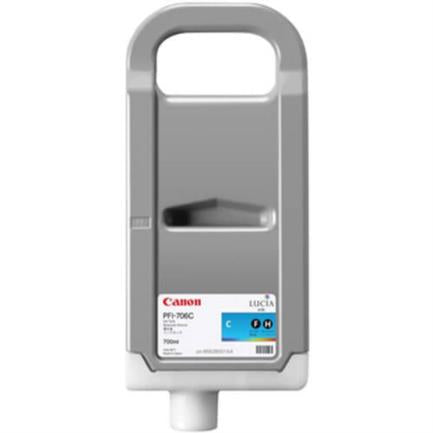 Tinta Canon Cyan Pfi-706 C - 700 Ml