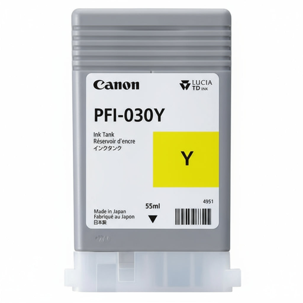 Tinta Canon PFI-030 Color Amarillo