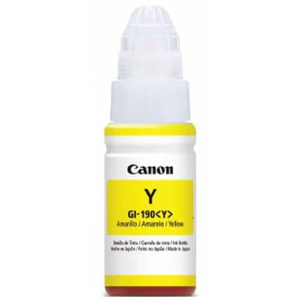 Tinta canon gi-190 amarillo tinta continua