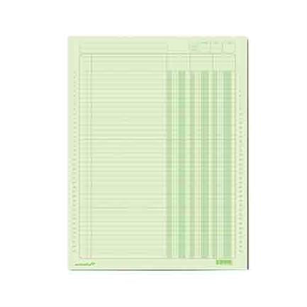 Block estrella tabular 3 columnas c/concepto 50hjs