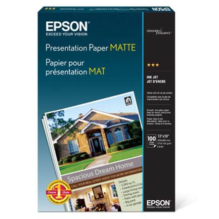 Papel Epson Pq Ink Jet Super B 100 Sh