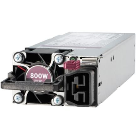 Fuente de Poder HPE 800W Flex Slot Platinum Hot Plug Bajo Contenido en Halógenos