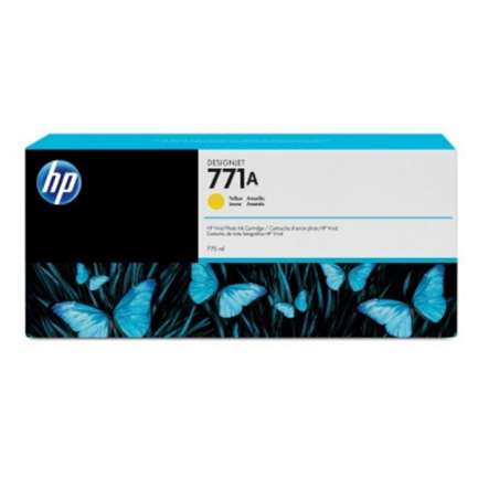 Tinta hp lf amarilla designjet 771a