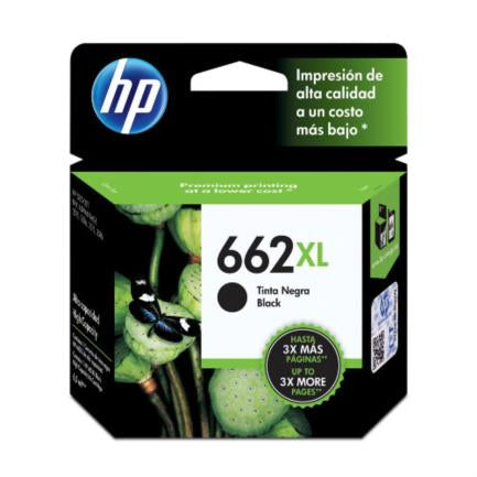 Tinta hp 662xl negro