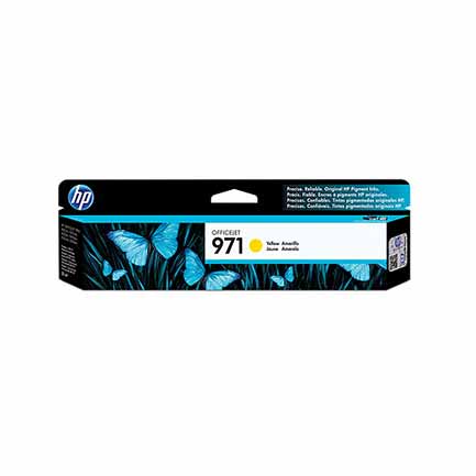 Tinta hp amarilla officejet 971