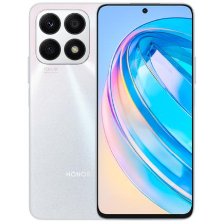 Smartphone Honor X8A 6.7" 128GB/8GB Cámara 100MP+5MP+2MP/16MP Mediatek Android 12 Color Plata Estelar