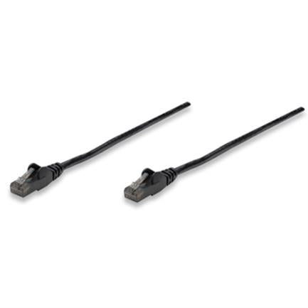 Cable Red Intellinet CAT 6 UTP 2m Color Negro