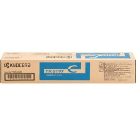 Tóner Kyocera TK-5197C 7K Páginas Compatible TASKalfa 308ci/306ci Color Cian
