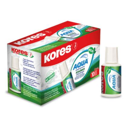 Corrector kores líquido aqua 20ml c/10