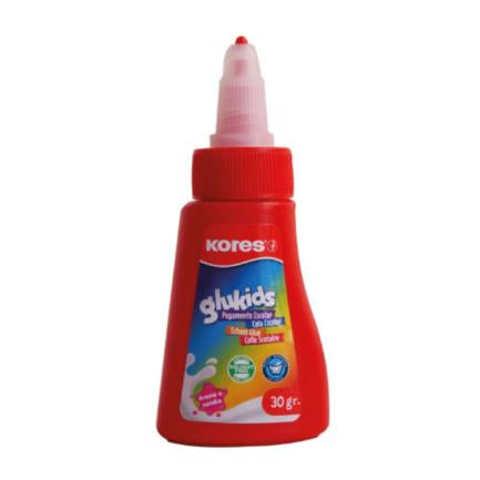 Pegamento liquido kores blanco glukids 30grs