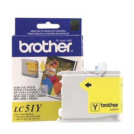 Tinta brother lc51y amarillo mfc240c dcp130c