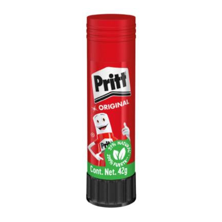 Lápiz Adhesivo Pritt PS-42 gr Paquete C/5 Pzas