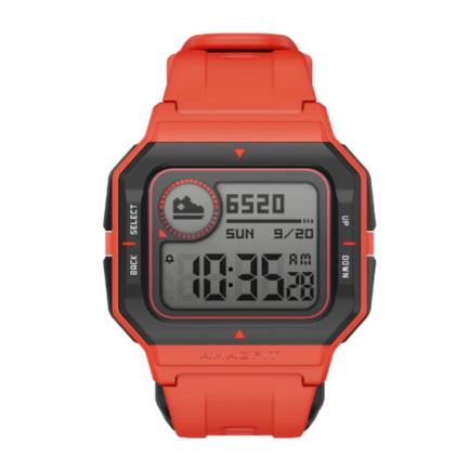 Watch Amazfit Neo Pantalla Retro 1.21" Resistencia al Agua 5 ATM Color Rojo