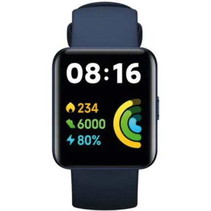 Watch 2 Lite Xiaomi Redmi Pantalla HD 1.55" 100 Modos Deportivos 5ATM Color Azul