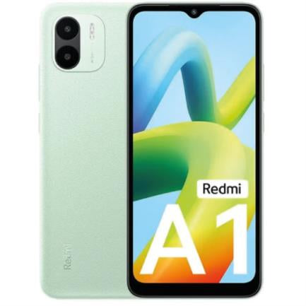 Smartphone Xiaomi Redmi A1 6.52" 32GB/2GB Cámara 8MP/5MP Mediatek Android 12 Color Verde Claro