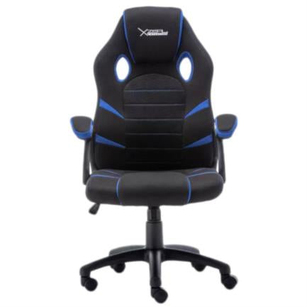Silla Gamer Xzeal Starter XST-50 Respaldo Ergonómico Base Metálica Color Azul