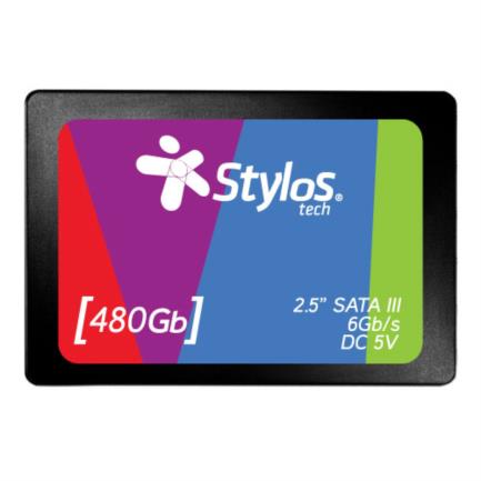 Unidad de Estado Sólido Stylos Tech 480 GB SATA III 6Gb/s 2.5"