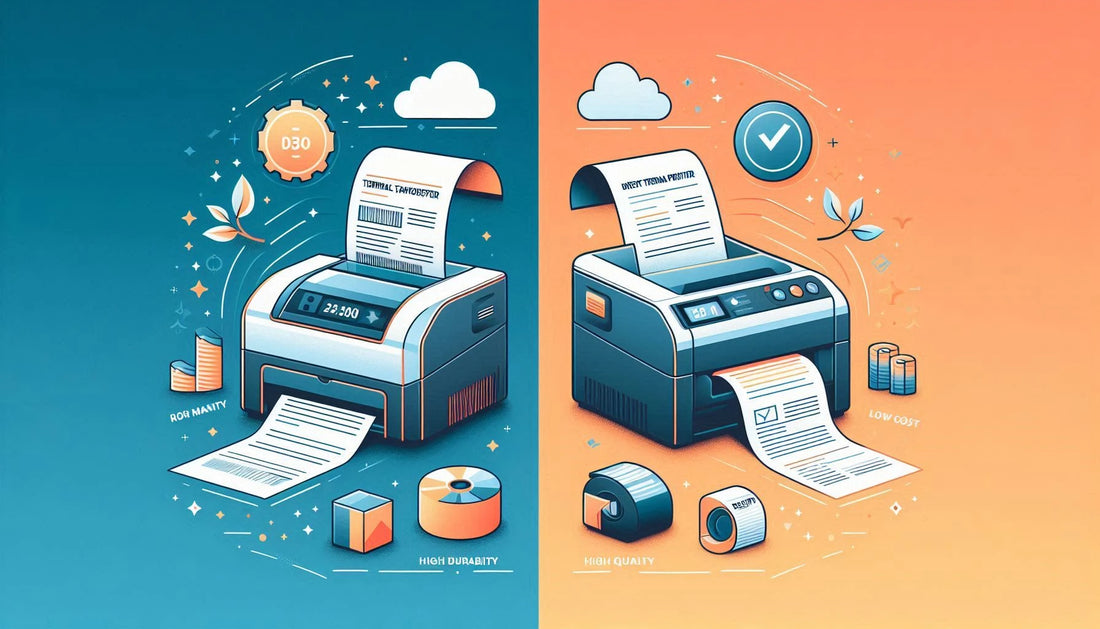 Impresoras de Transferencia Térmica vs. Impresoras Térmicas Directas: ¿Cuál es la Mejor Opción para tu Negocio?