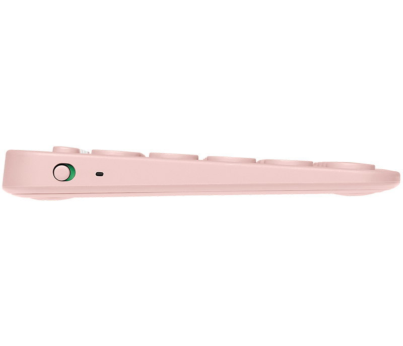 Teclado Logitech K380 Multidispositivo Inalámbrico Color Rosa