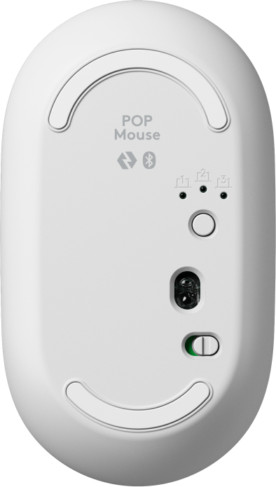 Teclado y Mouse Logitech Pop Icon Blanco