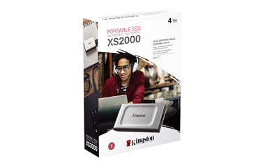 Unidad de Estado Sólido SSD Kingston XS2000 Externo 4000GB USB-C