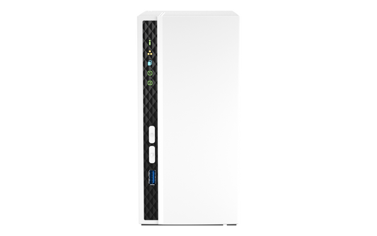 Unidad NAS QNAP CPU ARM Cortex A55 Quad Core 2.0Ghz 2GB RAM RJ45 GbE 2 Bahias 3.5" Linux Sin Discos