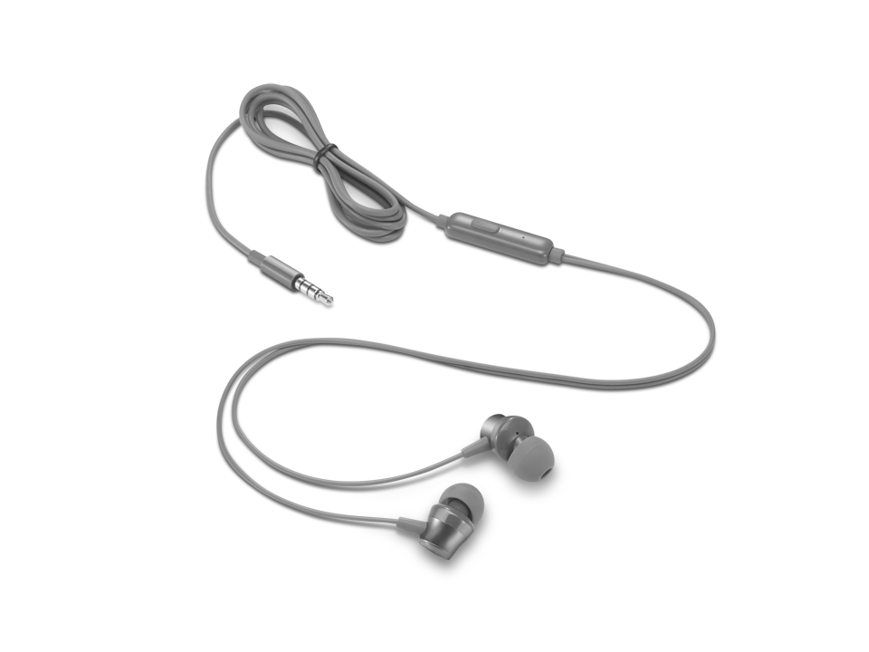 Audífonos Lenovo 110 In-Ear Color Gris