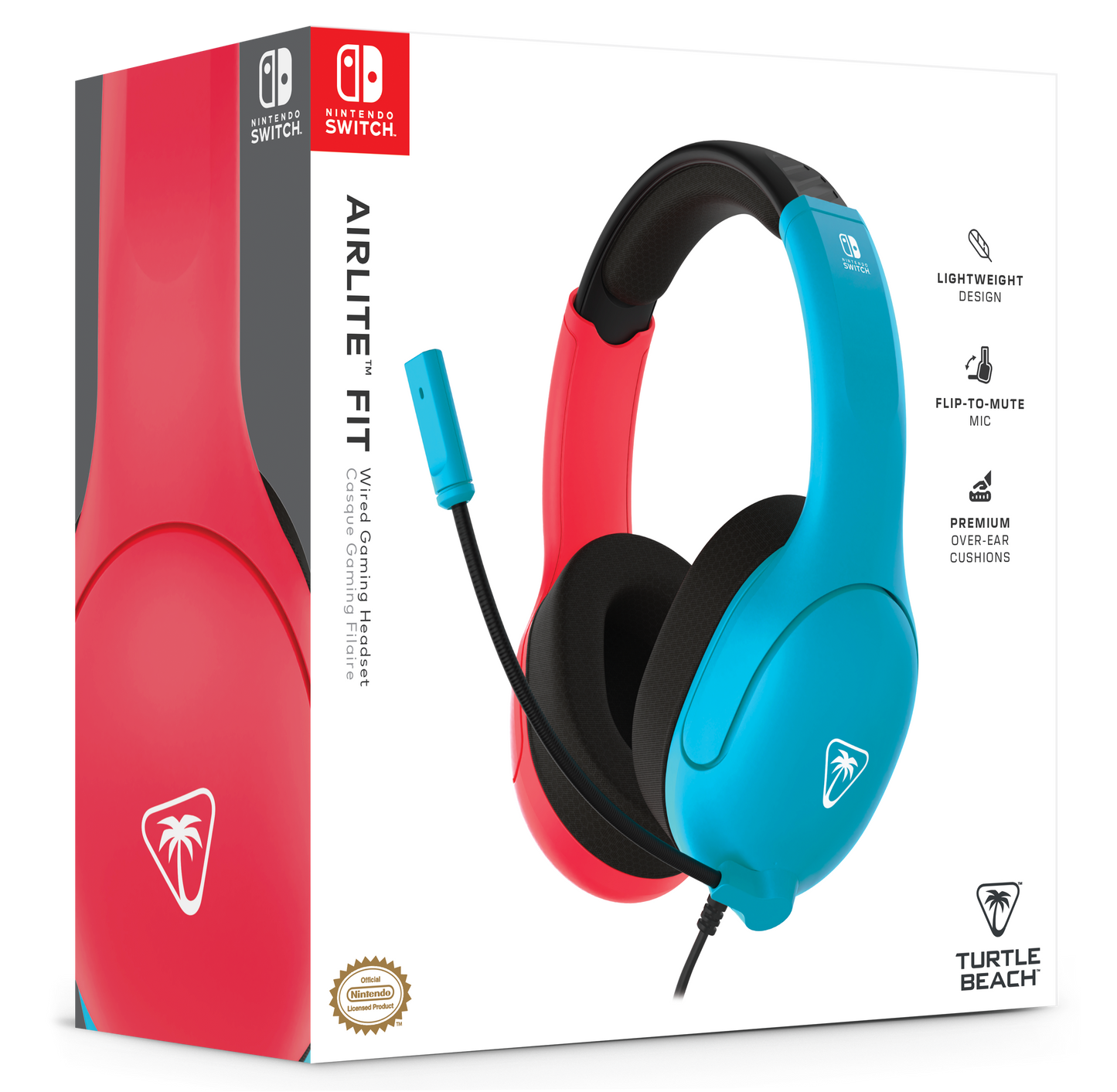Auriculares de juego con cable Turtle Beach Airlite Fit