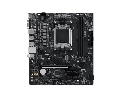 Tarjeta Madre MSI PRO A620AM-B EVO Micro-ATX Socket AM5 AMD A620 128GB DDR5 HDMI para AMD