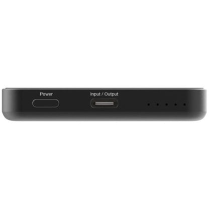 Cargador verbatim Charge and Go Essential Magnética Power Bank Carga Inalámbrica de 5000 mAh Color Negro