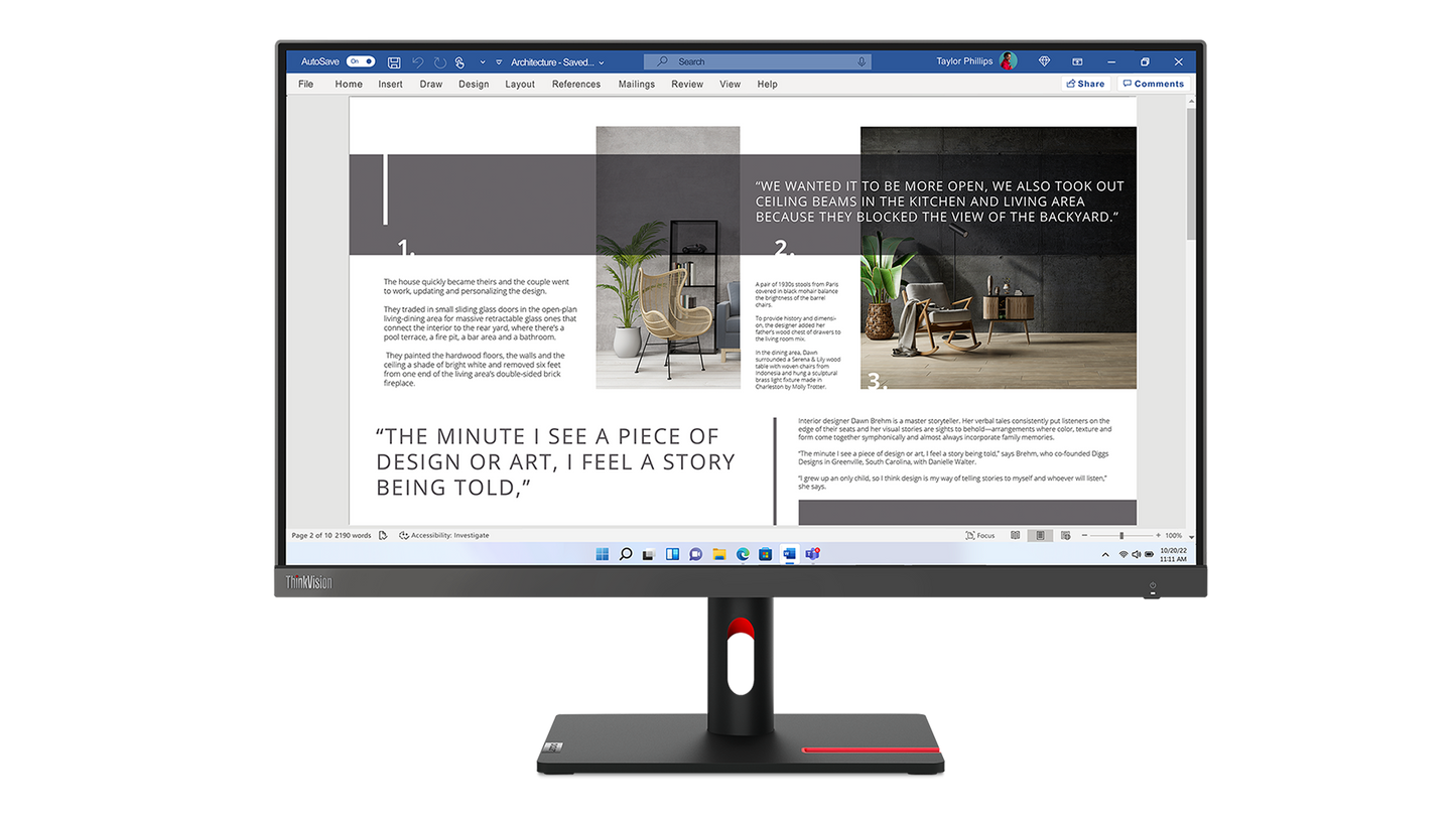 Monitor Lenovo ThinkVision S27i-30