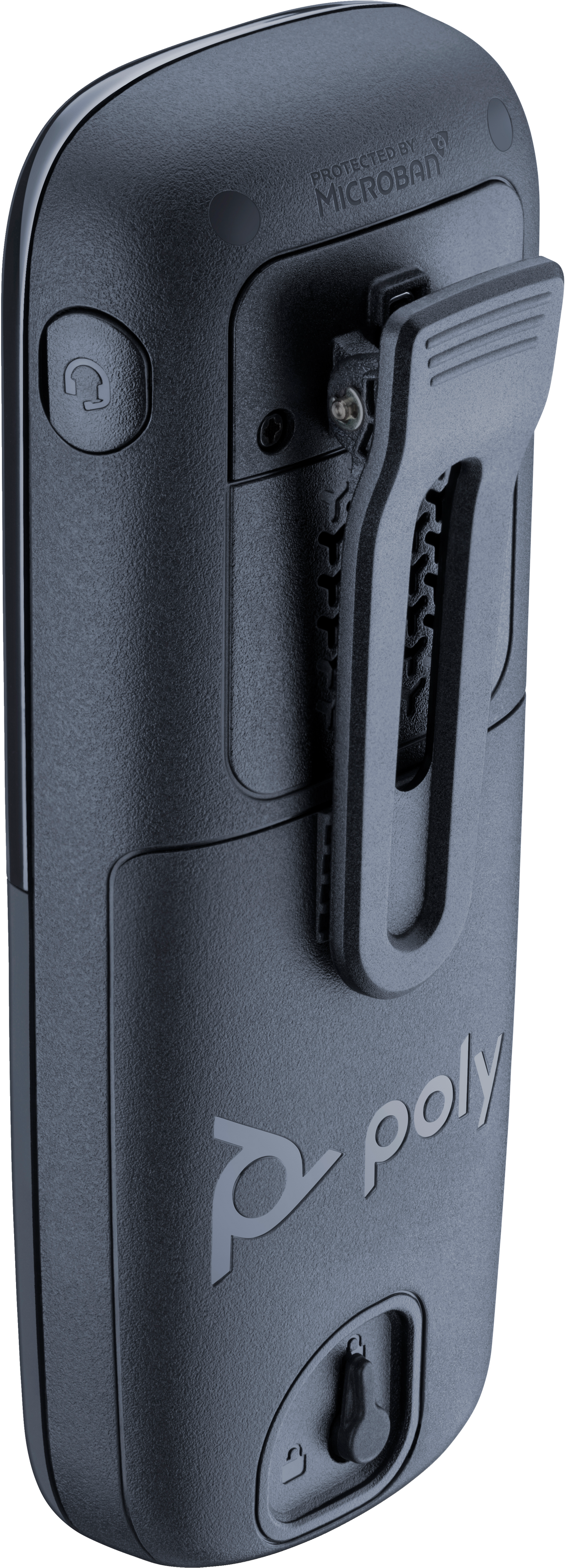 POLY Rove 30 Telefono IP Inalambrico de 20 lineas Color Azul Terminal con conexion por cable. Requiere Poly Rove B2 por separado