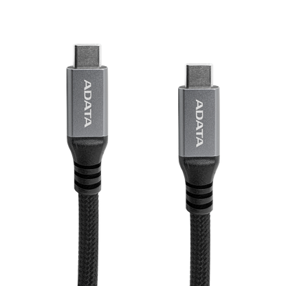 CABLE MAGNETICO ADATA USB-C ADOPTA EL USB 3.2 GEN2 ESTANDAR VLOCIDAD DE TRANSFERENCIA DE DATOS DE 10 GBPS COLOR NEGRO