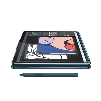 Laptop Lenovo Yoga Book 9 13.3 2880x1800 Táctil Intel Core Ultra 7 155U 16GB 1TB SSD Windows 11 Home Español