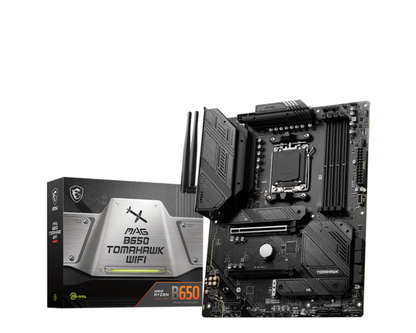 Tarjeta Madre MSI MAG B650 TOMAHAWK WIFI ATX Socket AM5 AMD B650 128GB DDR5 HDMI para AMD