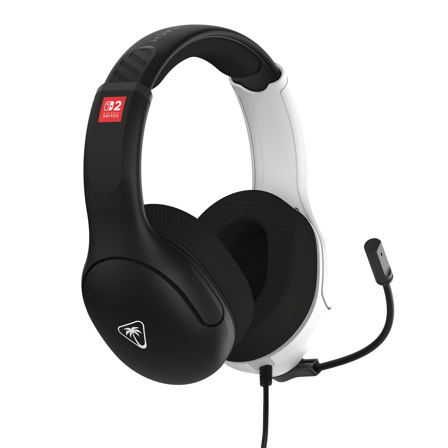 Auriculares de juego con cable Turtle Beach Airlite Fit  White Black para Nintendo Switch 2