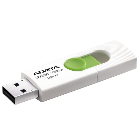 Memoria Usb Adata UV320 128Gb Blanco/Verde 3.1