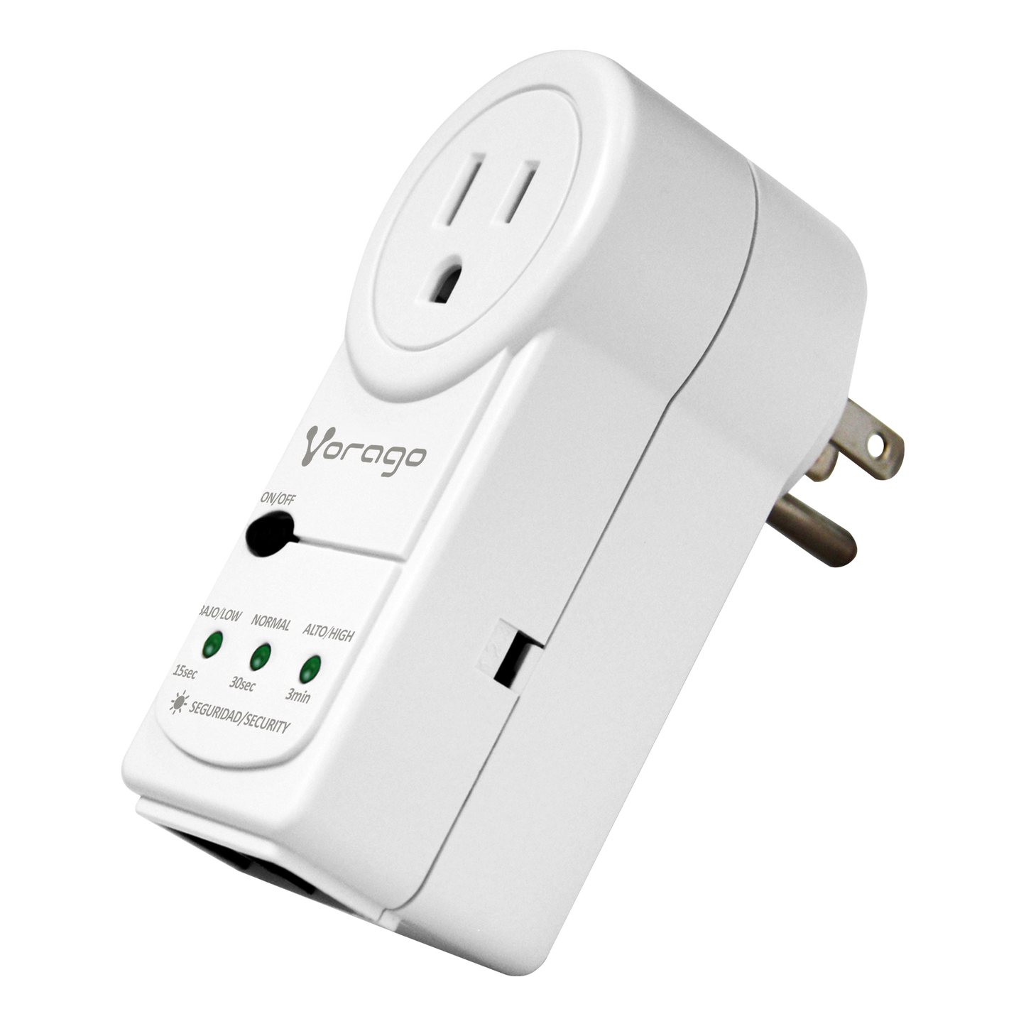 PROTECTOR DE VOLTAJE VORAGO AVR-300 RJ45/RJ11 PORTATIL 1800W ELECTRODOMESTICOS BLANCO