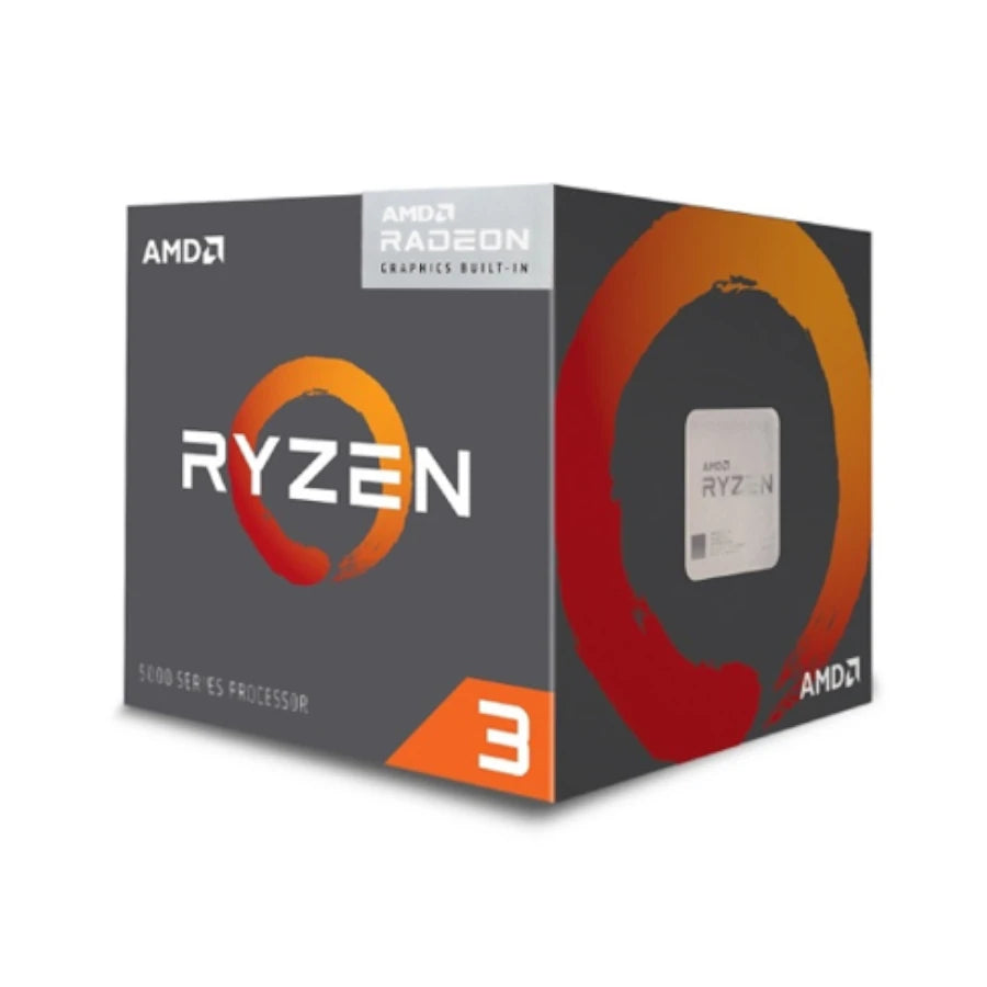 Procesador AMD Ryzen 3 5300G 4.0Ghz 8MB 65W S AM4 Quad Core con Graficos Radeon 6 con Disipador