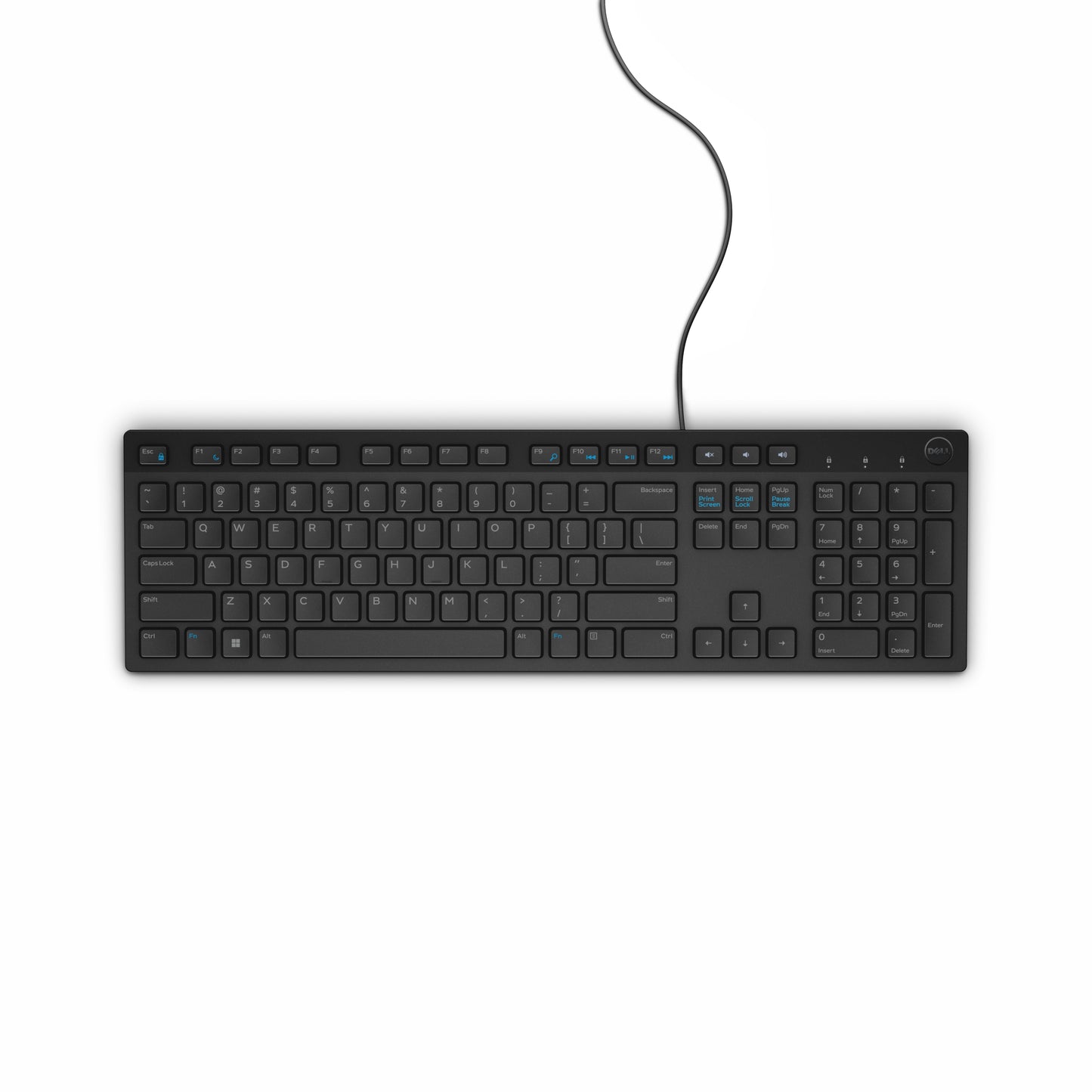 Kit Teclado y Mouse Dell KM300C Alámbrico USB Español Color Negro