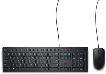 Kit Teclado y Mouse Dell KM300C Alámbrico USB Español Color Negro