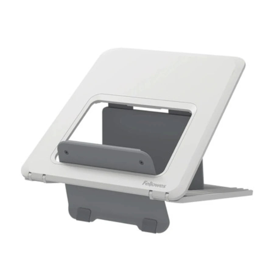 Soporte Fellowes para Laptop Breyta Color Blanco 12 con Ajustes de Altura