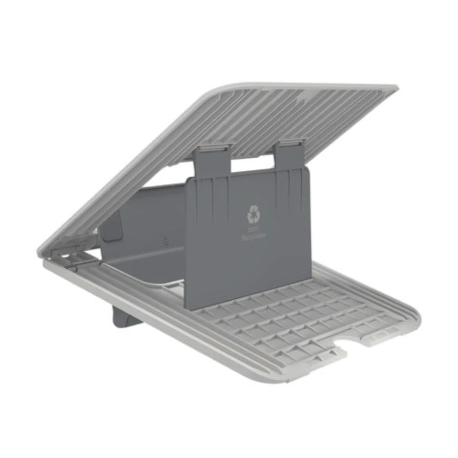 Soporte Fellowes para Laptop Breyta Color Blanco 12 con Ajustes de Altura