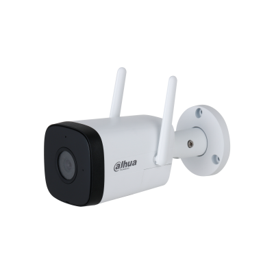 Cámara IP Dahua Bullet Wi-Fi 2MP Lente de 2.8mm 100° Apertura IR de 30m Micrófono y Altavoz Integrados Ranura MicroSD